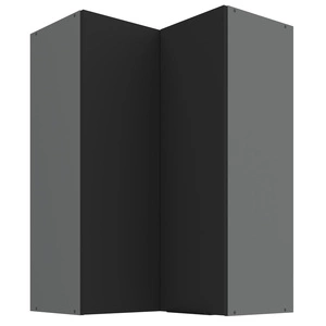 Szafka kuchenna narożna wisząca Alatri Ant 60x60 GN-90 2F odporna na uszkodzenia wykończenie frontów w technologii anti fingerprint