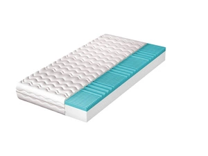 Materac piankowy Caress 200x200 cm dwustronny hipoalergiczny posiada małą podatność na odkształcenia amortyzuje ruch