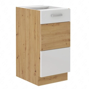 Szafka kuchenna stojąca z półką Alpine 40 D 1F BB szafka odporna na parę wodną rozlaną ciecz i wysoką temperaturę