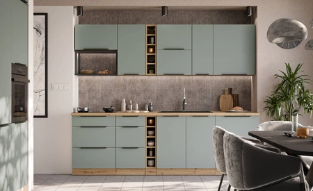 Szafka wisząca Treviso Ar 60 NAGU-36 1F szafka kuchenna odporna na uszkodzenia wykończenie frontów w technologii anti fingerprint