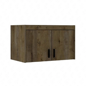 Nadstawka do szafy Rene 90 cm dąb lefkas funkcjonalna szafka powiększy miejsce do przechowywania obuwia ubrań i dodatków