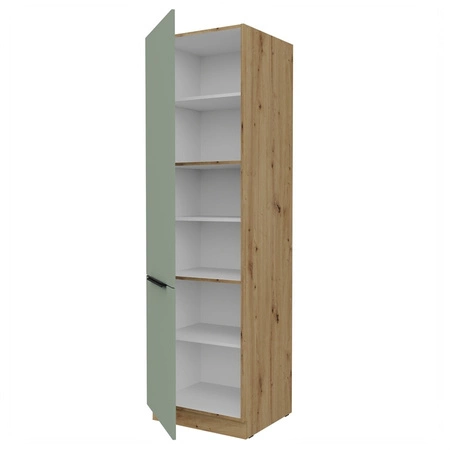 Słupek kuchenny Treviso Ar 60 DK-210 2F szafka kuchenna odporna na uszkodzenia wykończenie frontów w technologii anti fingerprint