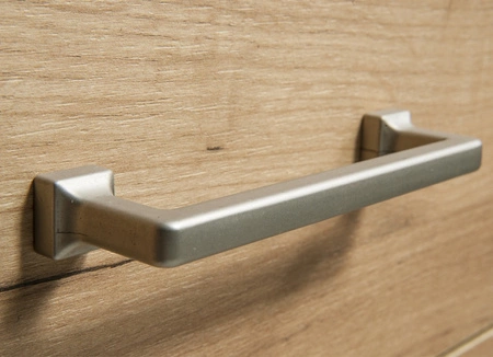 Komoda z szufladami Antica 114 cm dąb craft złoty elegancki styl idealna komoda do salonu sypialni lub biura prosta forma