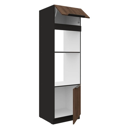 Słupek kuchenny Brianza 60 DPM-210 2F szafka do zabudowy mikrofali i piekarnika odporna na parę wodną wysoką temperaturę i rozlane ciecze