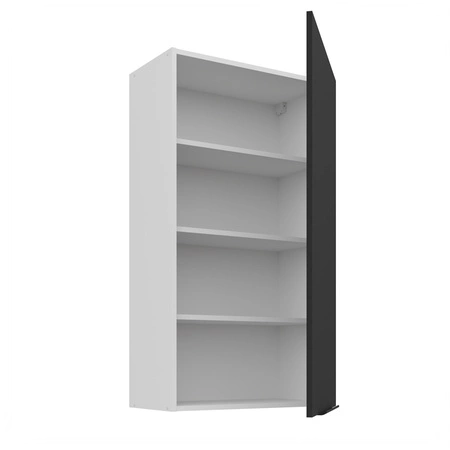 Zestaw mebli kuchennych narożny Alatri Wh 290x230 cm stylowe szafki kuchenne z frontami wykonanymi w technologii anti fingerprint