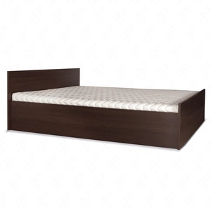 Łóżko Maximus 160x200 cm kasztan wenge funkcjonalny mebel do sypialni lub pokoju młodzieżowego
