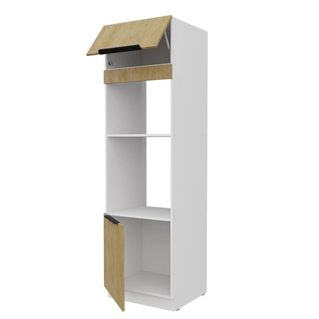 Słupek kuchenny Cremona 60 DPM-210 2F szafka do zabudowy mikrofali i piekarnika odporna na parę wodną i wysoką temperaturę