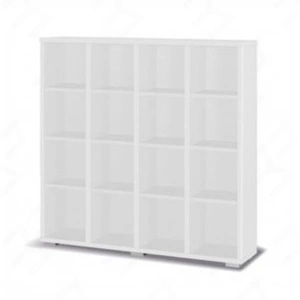 Regał Maximus 100 cm biały nowoczesny design mebla wysoka jakość wykonania obrzeża regału wykończone specjalną okleiną