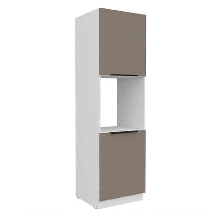 Słupek kuchenny Fiuggi Wh 60 DP-210 2F szafka do zabudowy piekarnika fronty wykonane w innowacyjnej technologii anti fingerprint