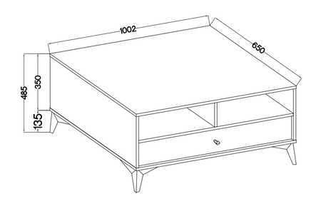 Zestaw mebli do salonu Kioto I beżowy stylowy design eleganckie meble w stonowanej kolorystyce wzbogacone złotymi dodatkami