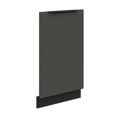 Front do zmywarki Aversa Bl ZM 713x446 odporny na wysoką temperaturę wykonany w technologii anti fingerprint uchwyt krawędziowy
