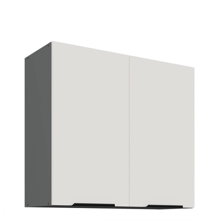 Szafka kuchenna wisząca Corato Ant 80 G-72 2F szafka kuchenna odporna na uszkodzenia wykończenie frontów w technologii anti fingerprint