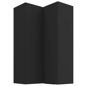 Szafka kuchenna narożna wisząca Alatri Bl 60x60 GN-108 2F odporna na uszkodzenia wykończenie frontów w technologii anti fingerprint