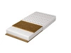 Materac piankowy Kronos 15 160x200 cm z matą kokosową posiada małą podatność na odkształcenia idealnie dopasowuje się do ciała
