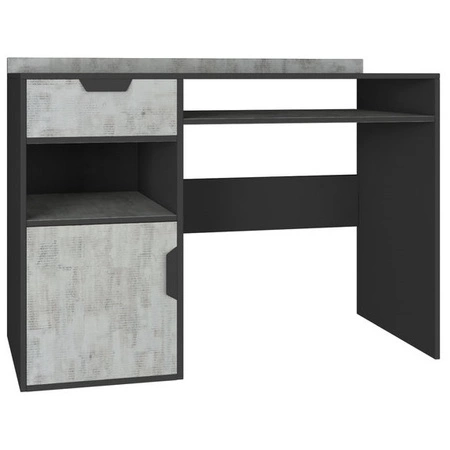 Zestaw mebli dziecięcych Nano 2 grafit / enigma idealna propozycja do pokoju młodzieżowego w modnym stylu