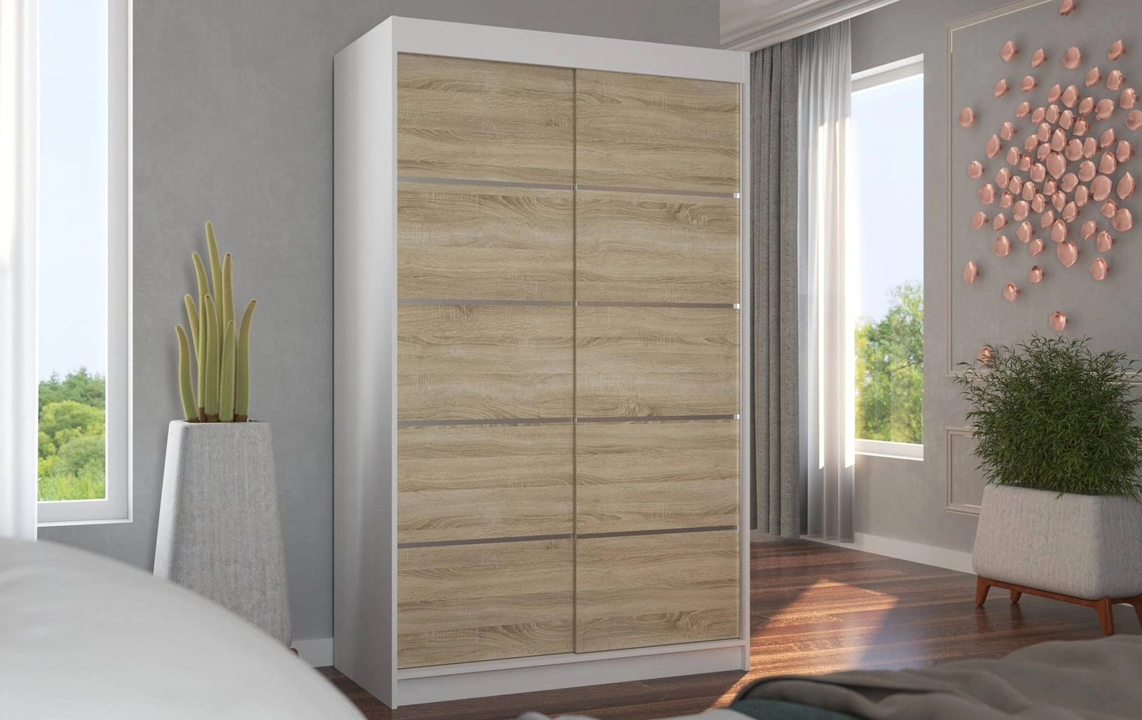 Szafa do sypialni Benisso Szafa przesuwna do przedpokoju