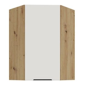 Szafka kuchenna narożna wisząca Corato Ar 60x60 GN-90 1F odporna na uszkodzenia wykończenie frontów w technologii anti fingerprint