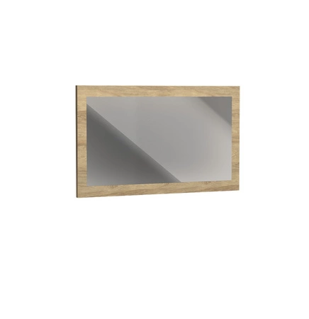 Lustro wiszące Mediolan 115x68 cm hikora prostokątne lustro w ramie idealny dodatek do przedpokoju sypialni lub garderoby