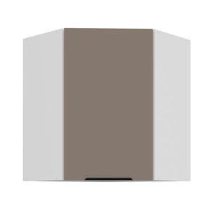 Szafka kuchenna narożna wisząca Fiuggi Wh 60x60 GN-72 1F odporna na uszkodzenia wykończenie frontów w technologii anti fingerprint