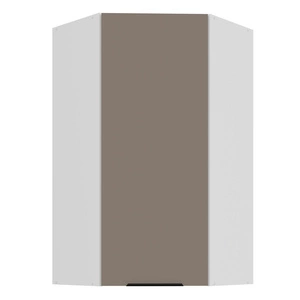 Szafka kuchenna narożna wisząca Fiuggi Wh 60x60 GN-108 1F odporna na uszkodzenia wykończenie frontów w technologii anti fingerprint