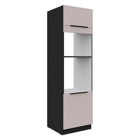 Słupek kuchenny Tarraco 60 DPM-210 2F szafka do zabudowy mikrofali i piekarnika odporna na parę wodną wysoką temperaturę i rozlane ciecze