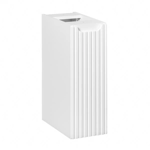 Szafka łazienkowa wisząca Nova 20 cm biała funkcjonalna szafka pod blat idealnie dopełni aranżację ryflowany front