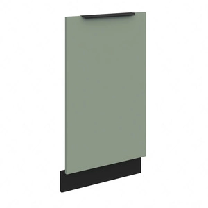 Front do zmywarki Treviso Bl ZM 713x446 odporny na wysoką temperaturę wykonany w technologii anti fingerprint uchwyt krawędziowy