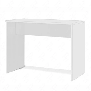 Toaletka Maximus 100 cm biała nowoczesny design mebla obrzeża toaletki wykończone zostały specjalną okleiną