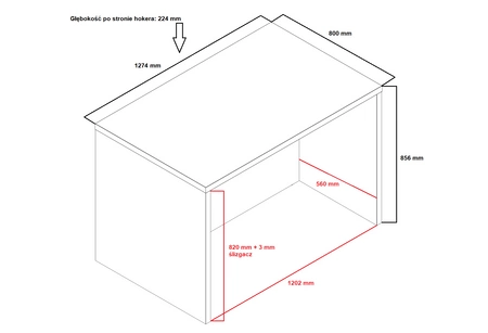 Wyspa kuchenna z szufladami Clara 127 cm dąb artisan / szary popiel użytkowy i estetyczny mebel idealny do nowoczesnej kuchni