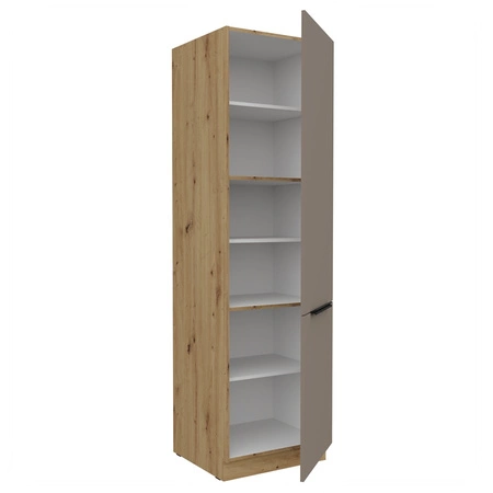 Słupek kuchenny Fiuggi Ar 60 DK-210 2F szafka kuchenna odporna na uszkodzenia wykończenie frontów w technologii anti fingerprint