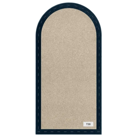 Panel tapicerowany Wally 30x60 cm granatowy stylowy panel ścienny płotek welurowa tkanina modne wykończenie każdej aranżacji