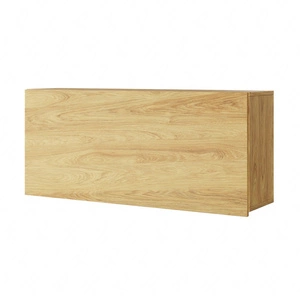 Szafka wisząca Teen Flex 102 cm hikora naturalna minimalistyczny design podkreśla bezuchwytowy front szafki idealna półka na książki