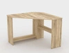 Biurko narożne Rino 80x80 cm dąb sonoma stylowe i funkcjonalne do biura gabinetu lub pokoju młodzieżowego