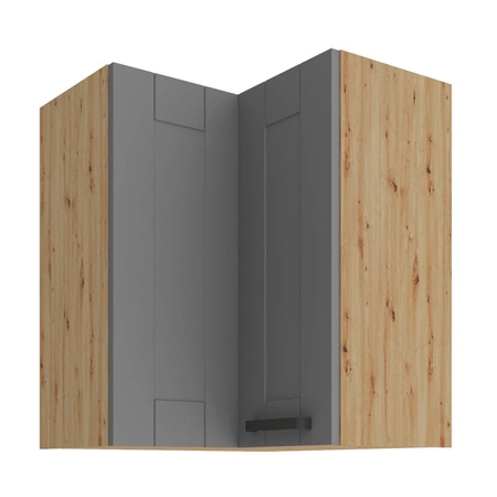 Szafka kuchenna narożna wisząca Asti 60x60 GN-72 2F szafka odporna na parę wodną wysoką temperaturę i rozlaną ciecz