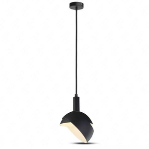 Lampa wisząca Rosh czarna stylowa lampa sufitowa do każdego wnętrza w minimalistycznym stylu funkcjonalny dekoracyjny ruchomy klosz