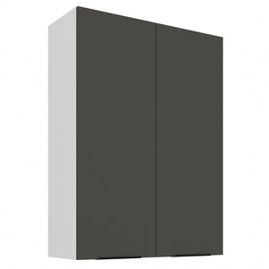 Szafka kuchenna wisząca Aversa Wh 80 G-108 2F szafka kuchenna odporna na uszkodzenia wykończenie frontów w technologii anti fingerprint