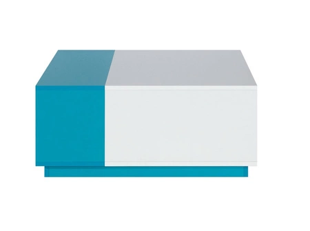 Zestaw mebli dziecięcych Mobi 2 biały / turkus idealna propozycja do pokoju młodzieżowego lub dziecięcego w modnym stylu