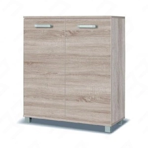 Komoda Maximus 100 cm dąb sonoma jasny nowoczesny design mebla obrzeża komody wykończone specjalną okleiną ABS