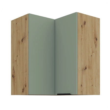 Szafka kuchenna narożna wisząca Treviso Ar 60x60 GN-72 2F odporna na uszkodzenia wykończenie frontów w technologii anti fingerprint