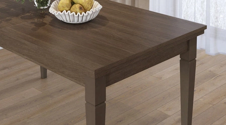 Stolik kawowy Evora 110 cm dąb dunin zachwyci miłośników wyrazistych wnętrz atrakcyjny wizualnie oraz funkcjonalnie