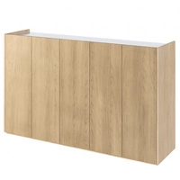 dąb scandi / biały