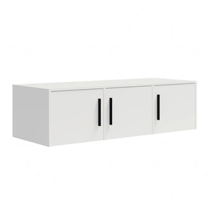 Nadstawka do szafy Maxione 150 cm biała funkcjonalna szafka powiększy miejsce do przechowywania ubrań obuwia i dodatków