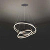 Lampa wisząca Copper II brązowa 50W 3000K oryginalna estetyka lampy z wbudowanymi diodami LED lampa wzbogacona złotymi dodatkami