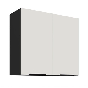 Szafka kuchenna wisząca Corato Bl 80 G-72 2F szafka kuchenna odporna na uszkodzenia wykończenie frontów w technologii anti fingerprint