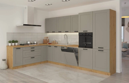 Szafka kuchenna wisząca Linosa 30 G-90 1F szafka odporna na parę wodną rozlaną ciecz i wysoką temperaturę