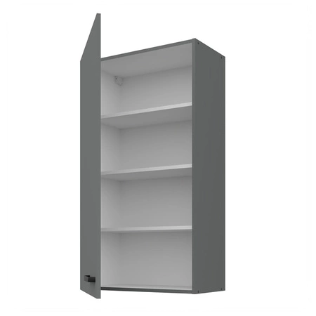 Szafka kuchenna wisząca Verdi 60 G-108 1F szafka odporna na działanie wilgoci i uszkodzenia czarny metalowy uchwyt