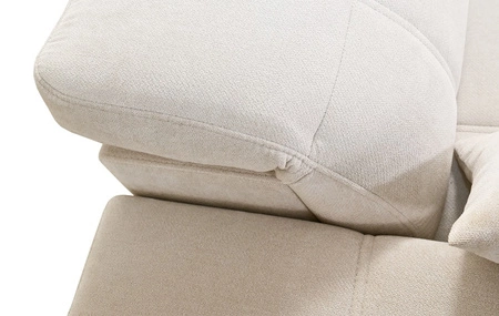 Narożnik z funkcją spania Penejos II zielony prawostronny komfort podczas codziennego wypoczynku narożnik z pojemnikiem na pościel