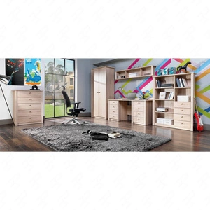 Zestaw mebli Finezja dąb sonoma jasny  idealna propozycja do pokoju młodzieżowego lub biura w modnym stylu