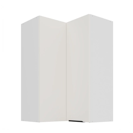 Szafka kuchenna narożna wisząca Corato Wh 60x60 GN-90 2F odporna na uszkodzenia wykończenie frontów w technologii anti fingerprint