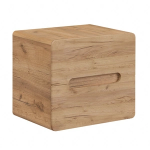 Szafka pod umywalkę nablatową Aruba 60 cm dąb craft złoty stylowy design szafki o zaoblonym kształcie odporna na wilgoć i uszkodzenia